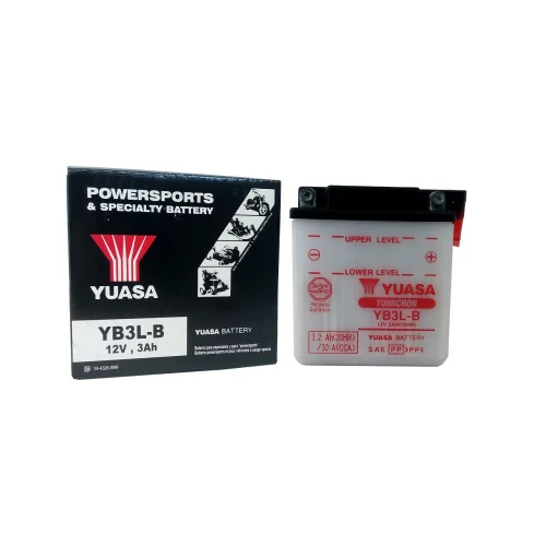 AKUMULATOR YUASA MOTOCYKLOWY YB3L-B