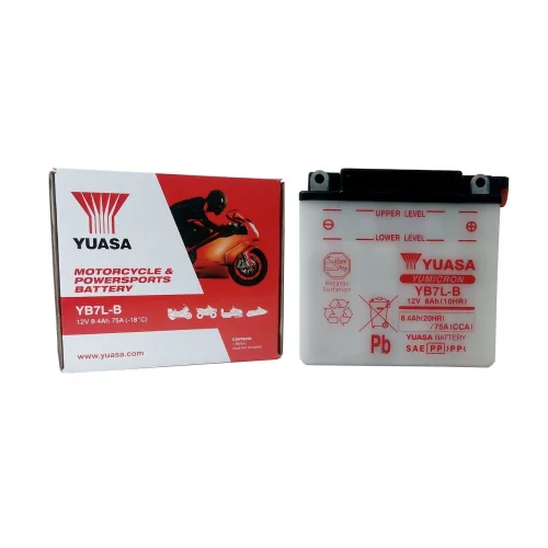 AKUMULATOR YUASA MOTOCYKLOWY YB7L-B
