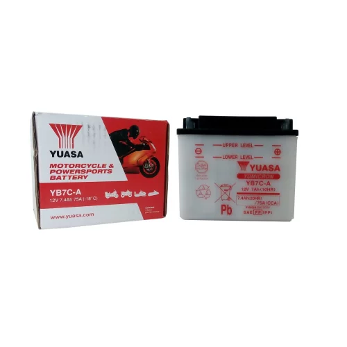AKUMULATOR YUASA MOTOCYKLOWY YB7C-A