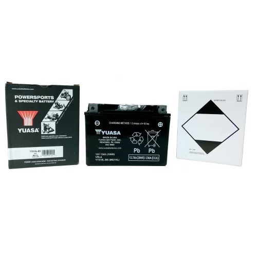 AKUMULATOR YUASA MOTOCYKLOWY YTX15L-BS