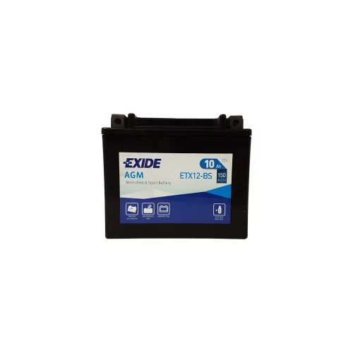 AKUMULATOR EXIDE MOTOCYKLOWY AGM ETX12-BS/YTX12-BS