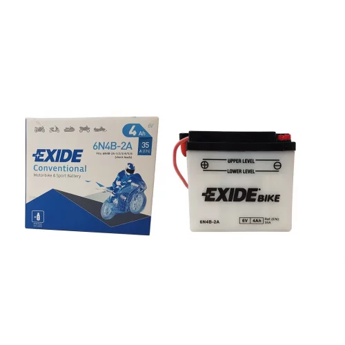 AKUMULATOR EXIDE MOTOCYKLOWY 6N4B-2A