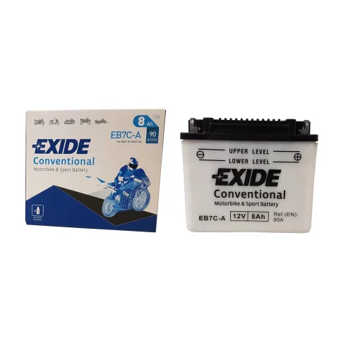 AKUMULATOR EXIDE MOTOCYKLOWY EB7C-A/YB7C-A