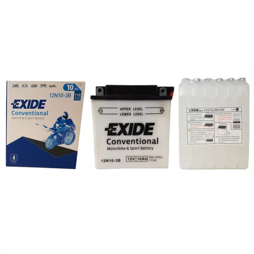 AKUMULATOR EXIDE MOTOCYKLOWY 12N10-3B