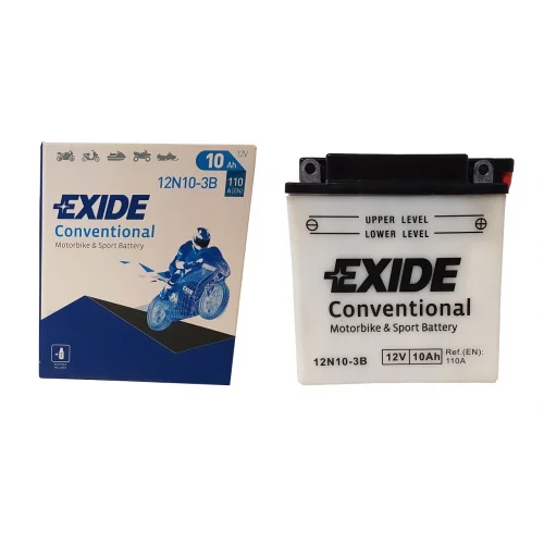 AKUMULATOR EXIDE MOTOCYKLOWY 12N10-3B