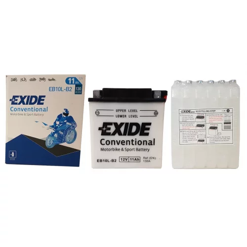 AKUMULATOR EXIDE MOTOCYKLOWY EB10L-B2/YB10L-B2