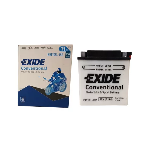 AKUMULATOR EXIDE MOTOCYKLOWY EB10L-B2/YB10L-B2