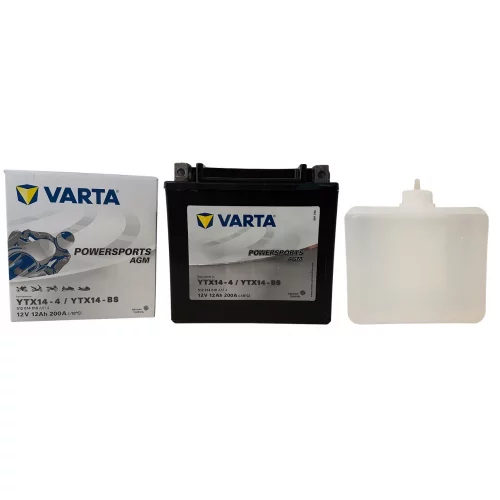 AKUMULATOR VARTA MOTOCYKLOWY AGM YTX14-BS/TX14-BS