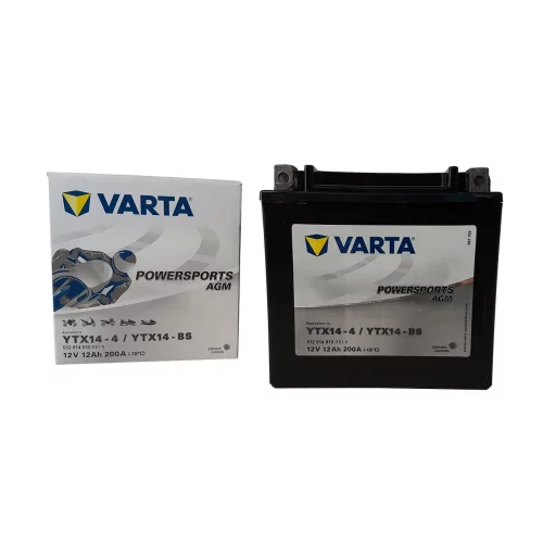 AKUMULATOR VARTA MOTOCYKLOWY AGM YTX14-BS/TX14-BS