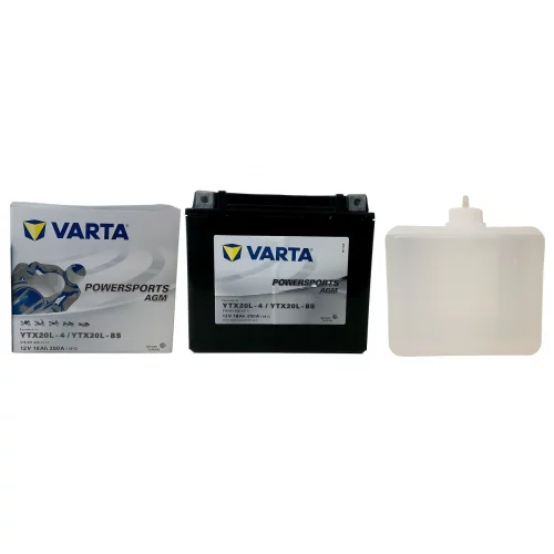 AKUMULATOR VARTA MOTOCYKLOWY AGM YTX20L-BS/TX20L-BS