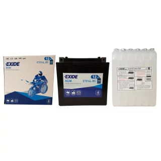 AKUMULATOR EXIDE MOTOCYKLOWY AGM ETX14L-BS/YTX14L-BS