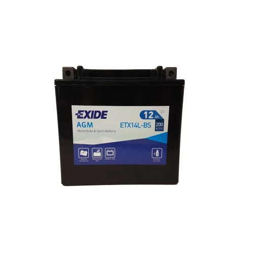 AKUMULATOR EXIDE MOTOCYKLOWY AGM ETX14L-BS/YTX14L-BS