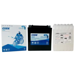 AKUMULATOR EXIDE MOTOCYKLOWY AGM ETX16-BS/YTX16-BS