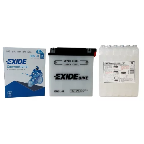 AKUMULATOR EXIDE MOTOCYKLOWY EB5L-B/YB5L-B