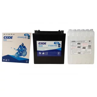 AKUMULATOR EXIDE MOTOCYKLOWY AGM ETX20CH-BS/YTX20CH-BS