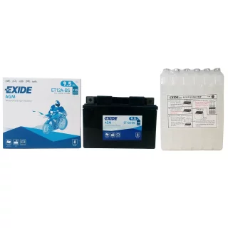 AKUMULATOR EXIDE MOTOCYKLOWY AGM ET12A-BS/YT12A-BS