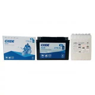 AKUMULATOR EXIDE MOTOCYKLOWY AGM ET9B-BS/YT9B-BS