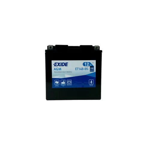 AKUMULATOR EXIDE MOTOCYKLOWY AGM ET14B-BS/YT14B-BS