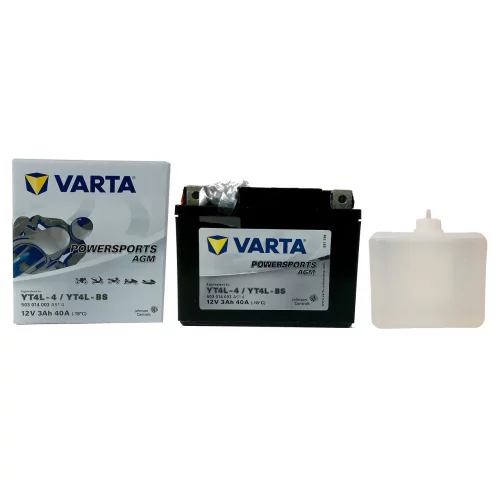 AKUMULATOR VARTA MOTOCYKLOWY AGM YT4L-BS/T4L-BS