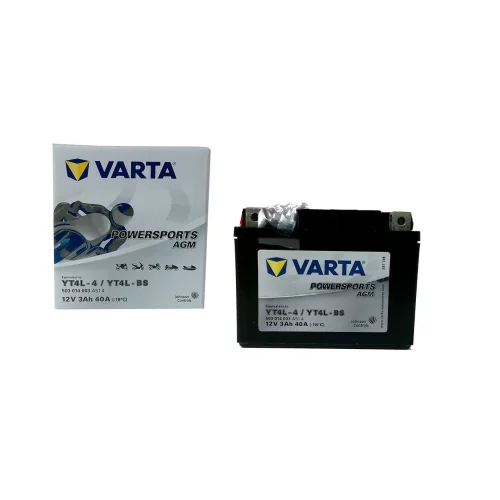 AKUMULATOR VARTA MOTOCYKLOWY AGM YT4L-BS/T4L-BS