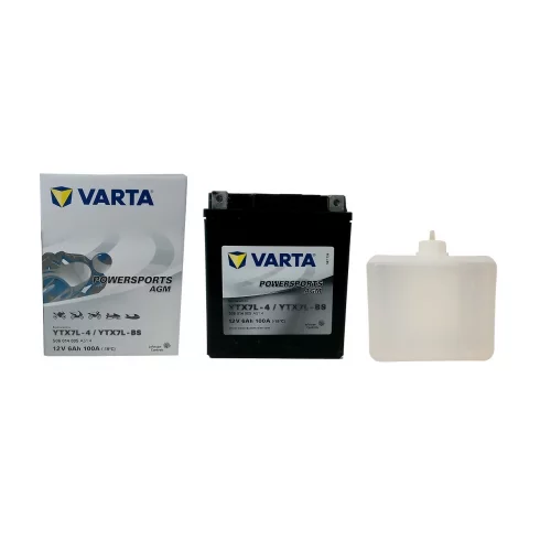 AKUMULATOR VARTA MOTOCYKLOWY AGM YTX7L-BS/TX7L-BS
