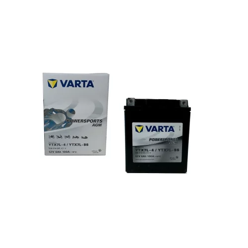 AKUMULATOR VARTA MOTOCYKLOWY AGM YTX7L-BS/TX7L-BS