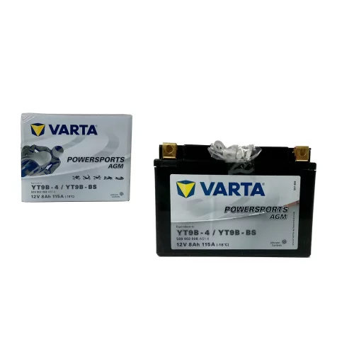 AKUMULATOR VARTA MOTOCYKLOWY AGM YT9B-BS