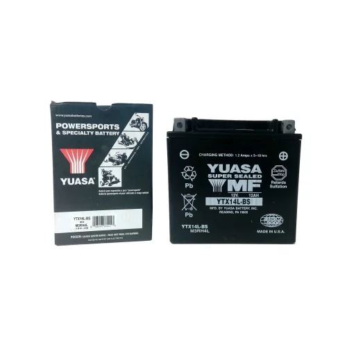 AKUMULATOR YUASA MOTOCYKLOWY YTX14L-BS