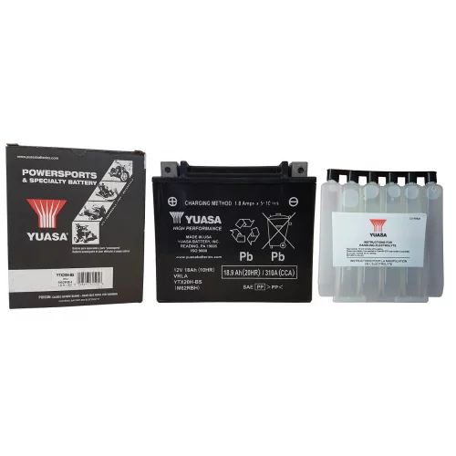 AKUMULATOR YUASA MOTOCYKLOWY YTX20H-BS