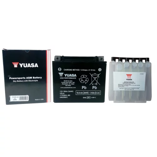 AKUMULATOR YUASA MOTOCYKLOWY YTX20HL-BS
