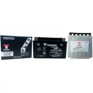 AKUMULATOR YUASA MOTOCYKLOWY YTX7A-BS 
