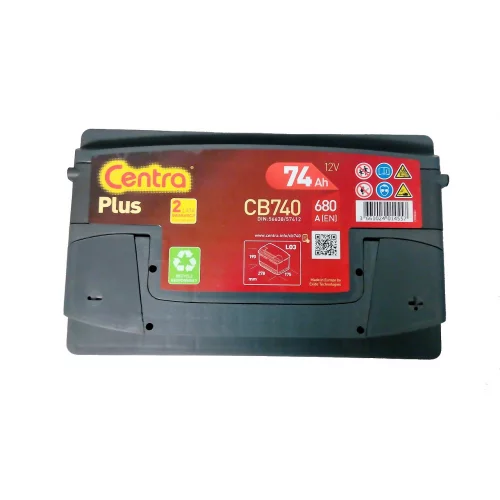AKUMULATOR CENTRA PLUS 74AH 680A