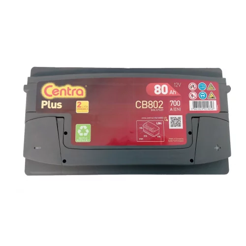 AKUMULATOR CENTRA PLUS 80AH 700A