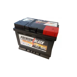 AKUMULATOR PREMIUM BLACK 12V  55AH 500A