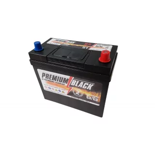 AKUMULATOR PREMIUM BLACK 12V 48AH 380A PRAWY+ (JAP)