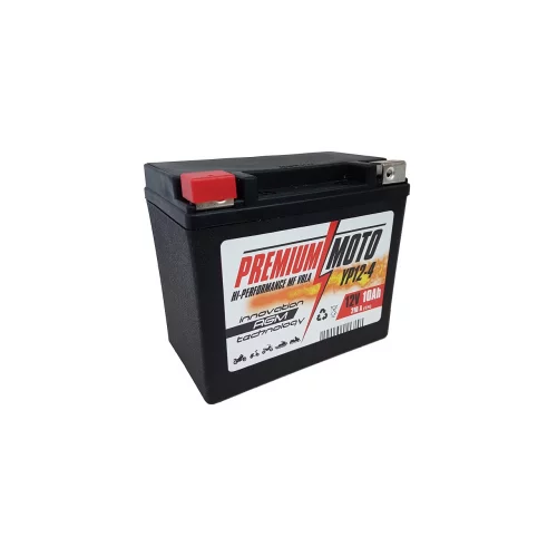 Akumulator Motocyklowy YP12-4/YTX12 12V 10Ah 210A Premium Moto