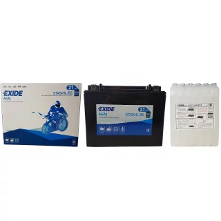AKUMULATOR EXIDE MOTOCYKLOWY AGM ETX24HL-BS/YTX24HL-BS