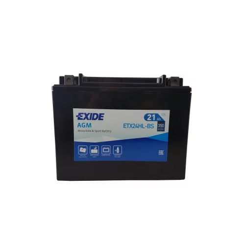 AKUMULATOR EXIDE MOTOCYKLOWY AGM ETX24HL-BS/YTX24HL-BS