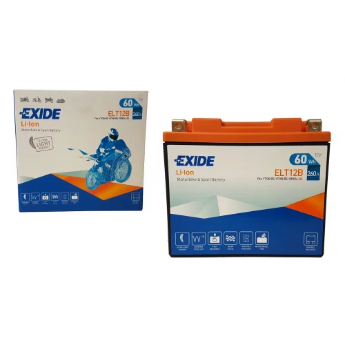 AKUMULATOR EXIDE MOTOCYKLOWY Li-Ion ELT12B 