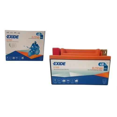 AKUMULATOR EXIDE MOTOCYKLOWY Li-Ion ELTX14H 