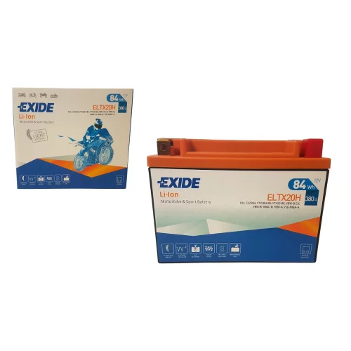 AKUMULATOR EXIDE MOTOCYKLOWY Li-Ion ELTX20H