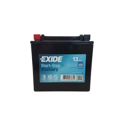 AKUMULATOR EXIDE MOTOCYKLOWY START STOP EK 131 DODATKOWY