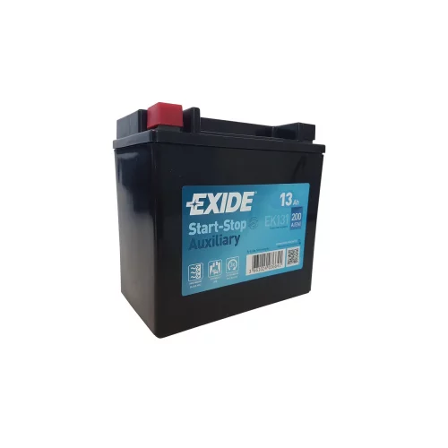 AKUMULATOR EXIDE MOTOCYKLOWY START STOP EK 131 DODATKOWY