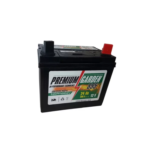 AKUMULATOR PREMIUM GARDEN 895 12V 24AH 200A P+