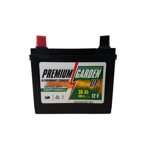 AKUMULATOR PREMIUM GARDEN U1 12V 30Ah 300A L+