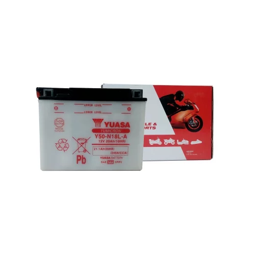 AKUMULATOR YUASA MOTOCYKLOWY Y50-N18L-A