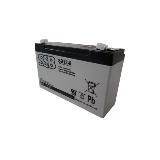 AKUMULATOR ŻELOWY 6V 12AH