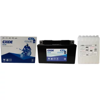 AKUMULATOR EXIDE MOTOCYKLOWY AGM YTZ10-BS/ETZ10-BS