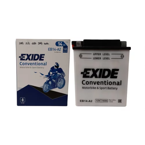 AKUMULATOR EXIDE MOTOCYKLOWY EB14-A2/YB14-A2