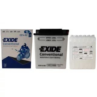 AKUMULATOR EXIDE MOTOCYKLOWY EB14-B2/YB14-B2